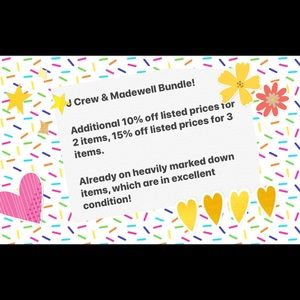 J Crew & Madewell Bundle!